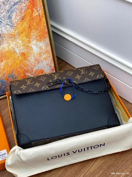 Aaa replica ru VOYAGE VUITTON LOUIS POCHETTE STEAMER 0209