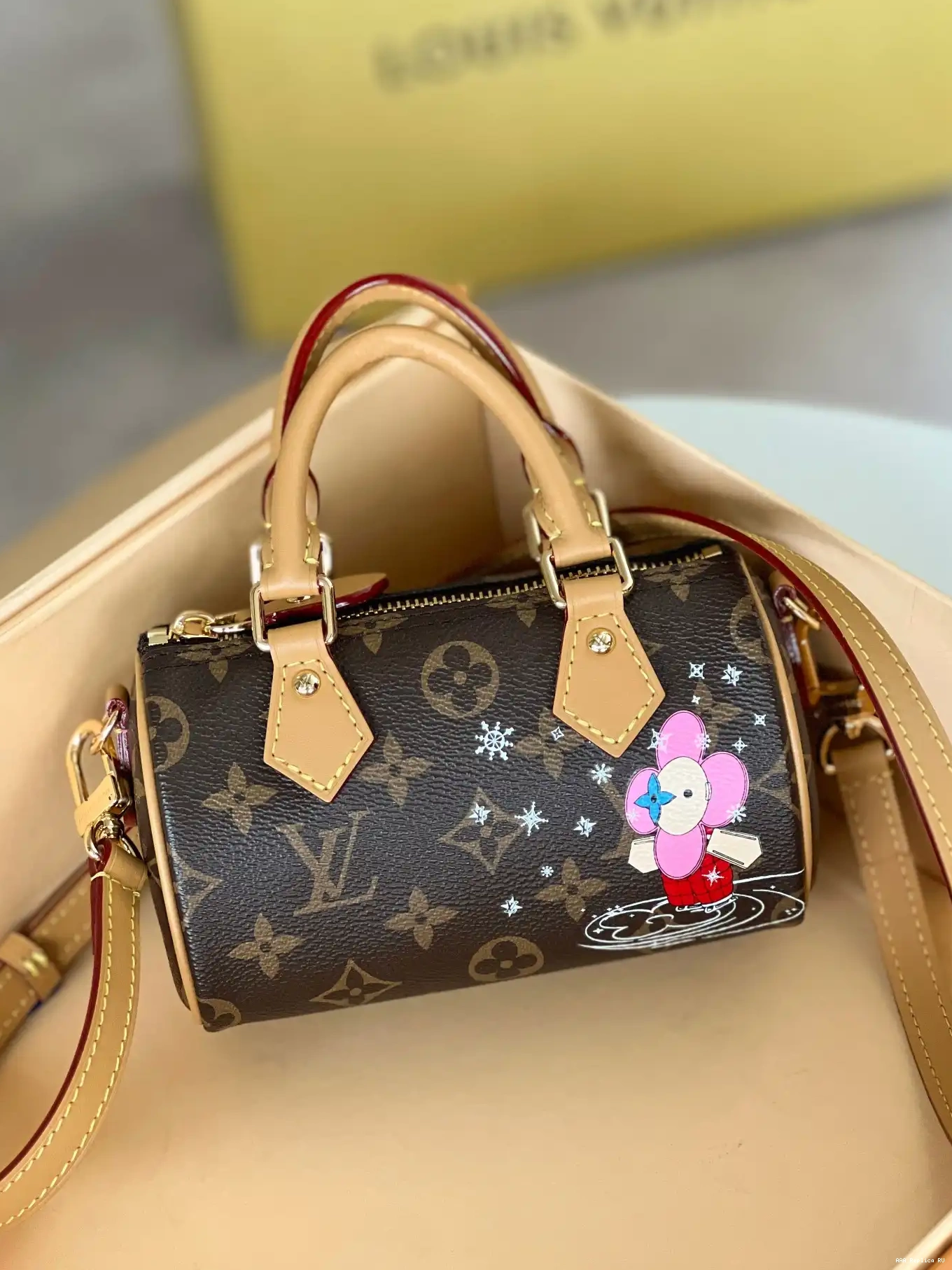 Aaa replica bags VUITTON NANO SPEEDY LOUIS 0227