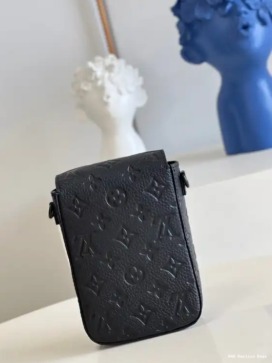 Aaa replica bags VERTICAL WALLET WEARABLE LOUIS VUITTON S-LOCK 0226