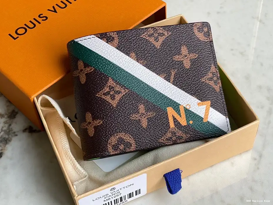 Aaa replica bags WALLET LOUIS VUITTON MULTIPLE 0223