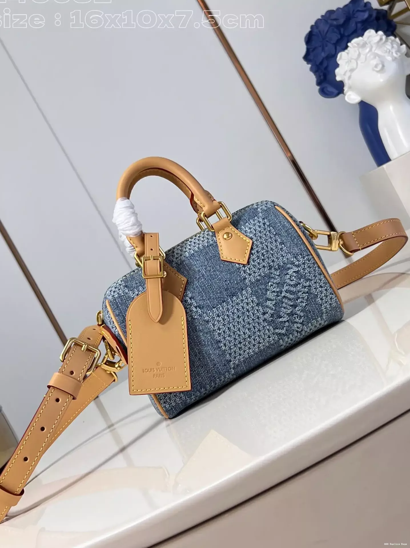 Aaa replica bags NANO SPEEDY-16-10-7.5cm VUITTON LOUIS 0207